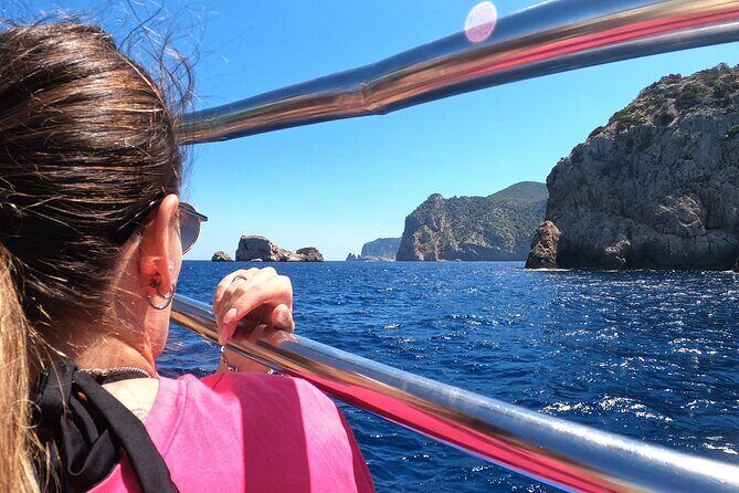 3-Hour Northwest Coast Excursion: Aquarium and Islas Margaritas - Cala Salada and Cala Saladeta: pine-cliff scenery from the boat