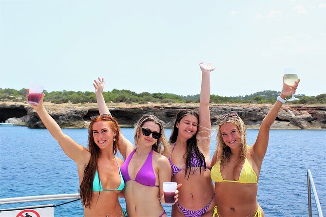 Boat Excursion in Ibiza with All Inclusive - Cala Bassa route: pirate-tower passes and a boat-only cove