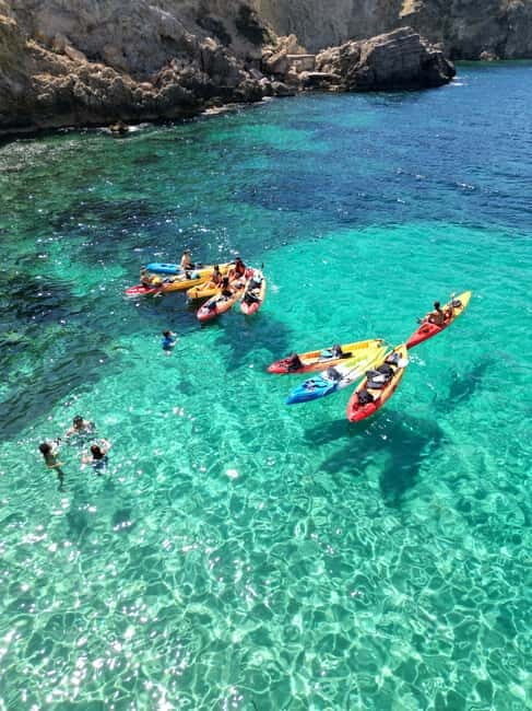 Cala Codolar: Guided Sea Kayaking and Snorkeling Tour - Snorkeling Gear and the Seabed Reality Check