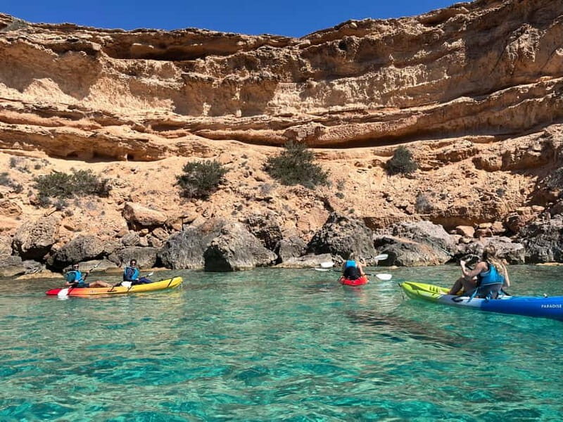 Cala Codolar: Guided Sea Kayaking and Snorkeling Tour - Route Highlights: Cliffs, Secret Caves, and Coves You Can Actually Reach