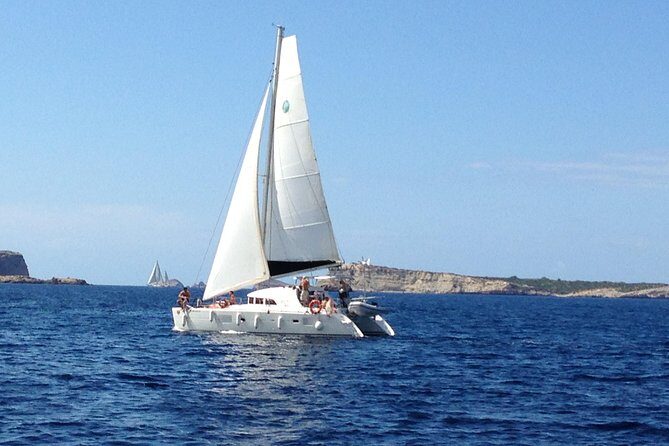 Cala Comte Private Catamaran Tour - Conejera Island: the scenery stop with deep-water drama