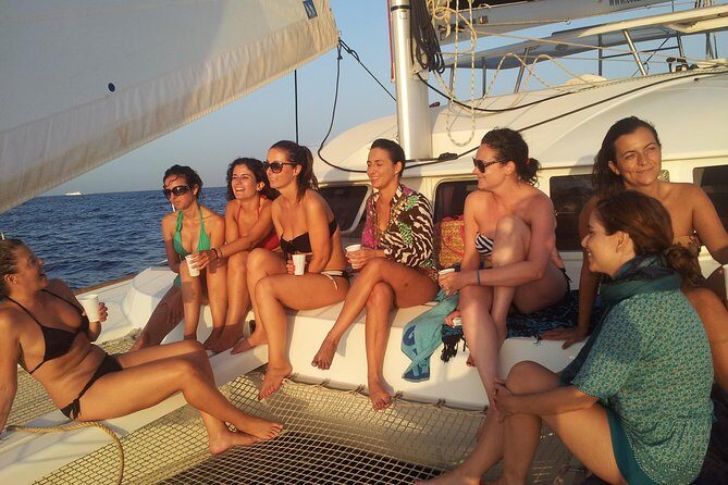 Cala Llonga Catamaran Private Trip - The Route, the Bays, and the Sunset Feeling