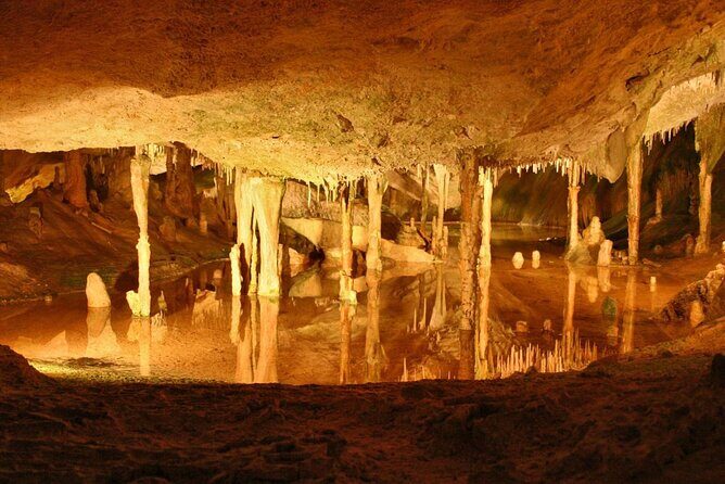 Can Marçà Cave and San Miguel Town Private Tour - Shore Excursion - The walk underground: steps, space, and how to stay comfortable