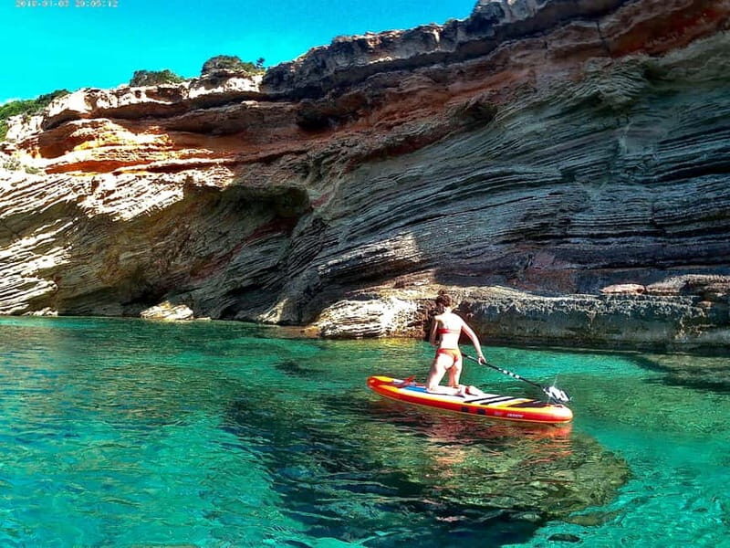 Curso de PaddleSurf, Visita Cuevas y Calas secretas, Snorkel - Snorkeling Breaks With Included Gear: Easy Setup, Less Hassle