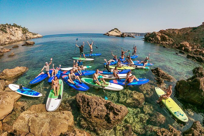 Discover the best corners of the island in paddle surf - Two Hours of Coastline Variety: Cliffs, Caves, and Quiet Stops