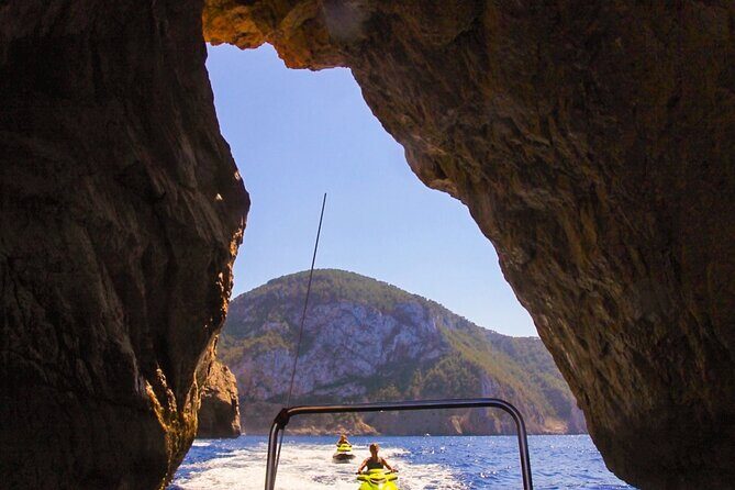 Excursion to Puertas del Cielo by Jet Ski From San Antonio - The Flow of the Excursion: Guided Jet Ski, Then Coastline Stops