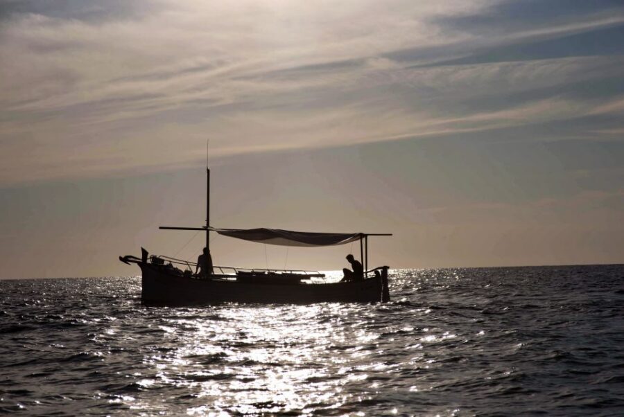 From Sant Josep: Es Vedra & Atlantis Sailboat Cruise - Snorkeling Stop and Aperitif on a Boat That Feels Ready
