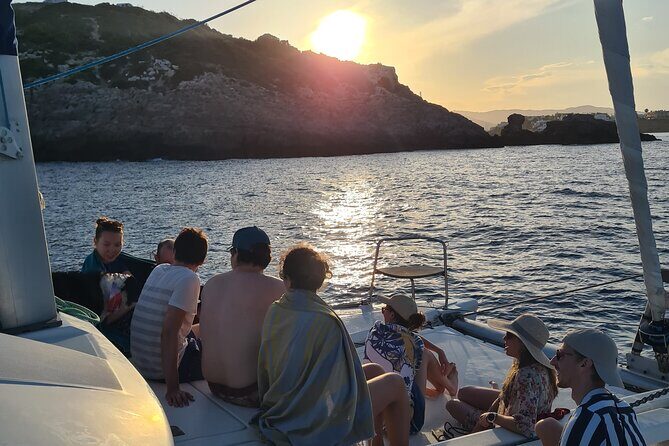 Golden Horizons: Private Sailboat Sunset Sail in Ibiza - Catamaran Comfort and Water Toys: What You’ll Notice Once You’re Onboard