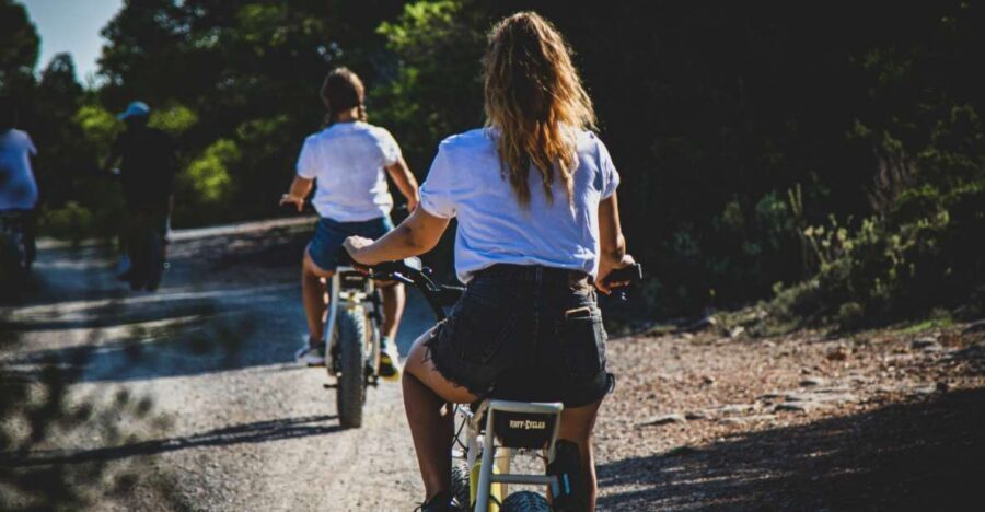 Guided E-Bike Tour Ibiza - Santa Eulària des Riu on two wheels: bridges, Puig de Missa, and quick context