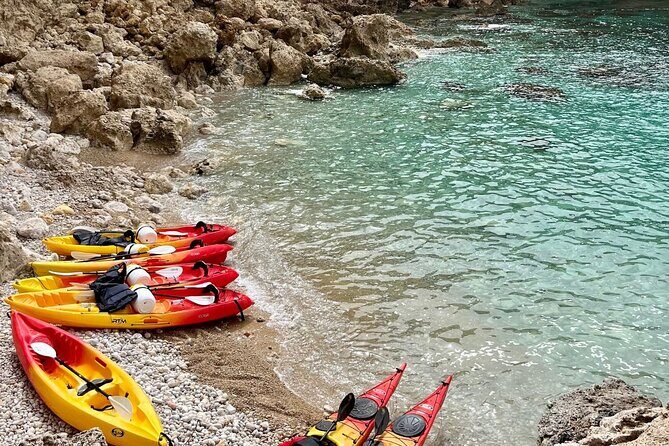 Guided Sea Cave Tour with Kayaking and Snorkeling in Ibiza - Price and value around $59.15 per person