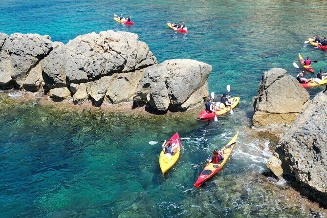 Guided Sea Cave Tour with Kayaking and Snorkeling in Ibiza - Snorkeling kit, lifevest, and real water time