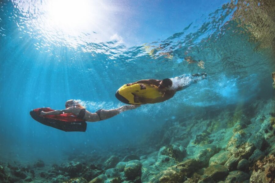 Ibiza: Beach and Cave Boat Tour with Luxury Water Toys - Snorkeling in Clear Water: What to Expect