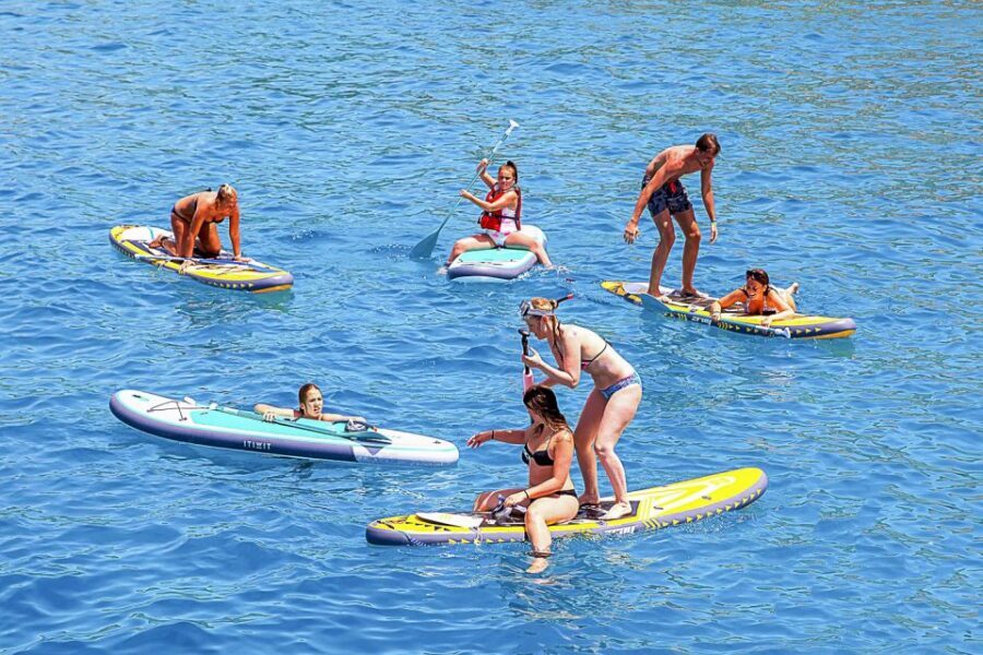 Ibiza: Beach Hopping Cruise w/ Paddleboard, Food, & Drinks - Food and Drinks: Unlimited in the Daytime, Built-In Snacks All Day