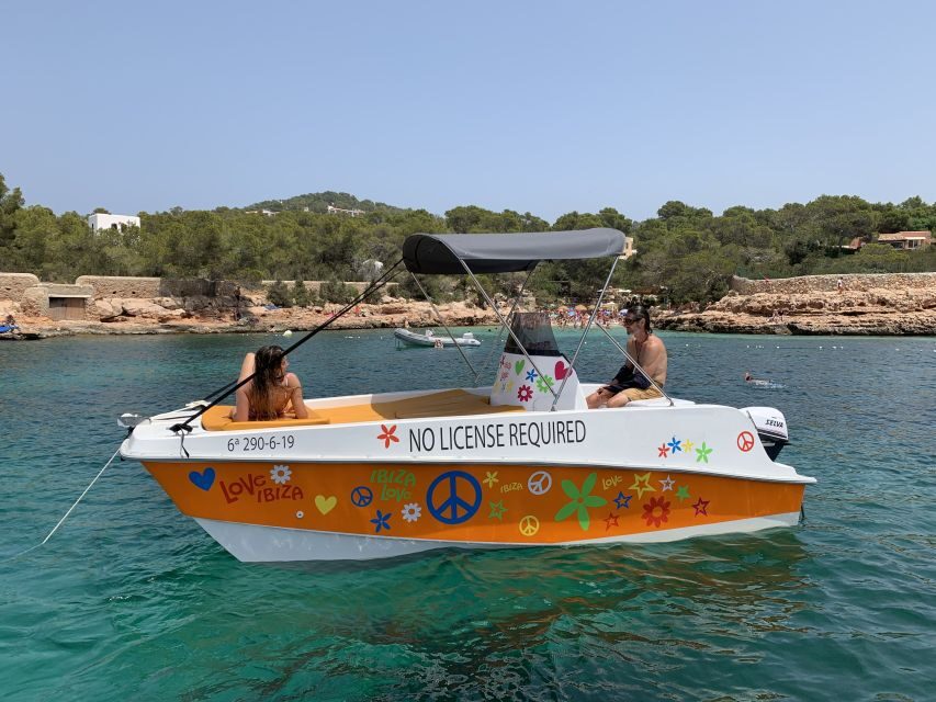 Ibiza: Discover the best coves in a boat driven by yourself - Timing options: half-day vs full-day (and how it affects your fuel cost)