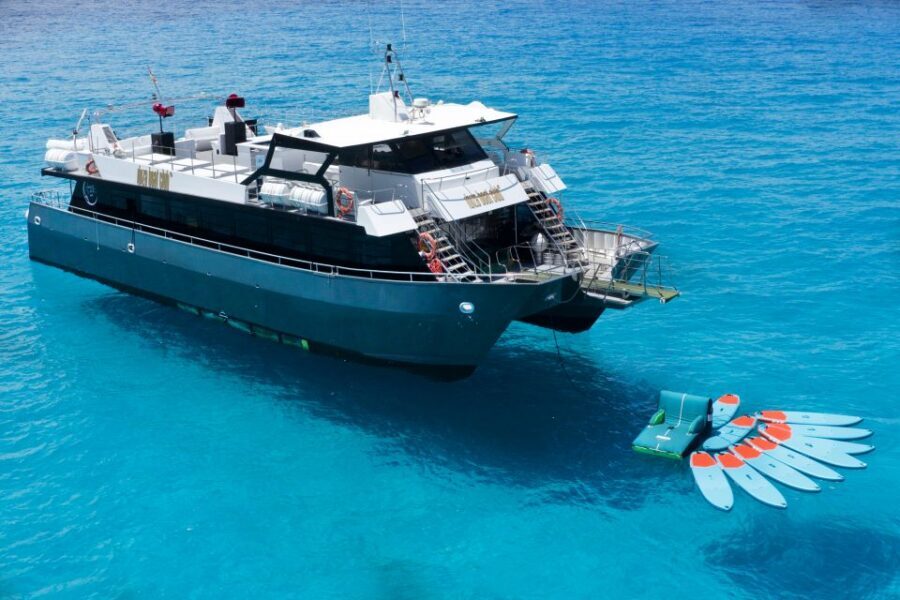 Ibiza: Formentera Cruise at Ibiza Boat Club - The sunset-and-paella stretch: live cooking, sax, and real sea breeze
