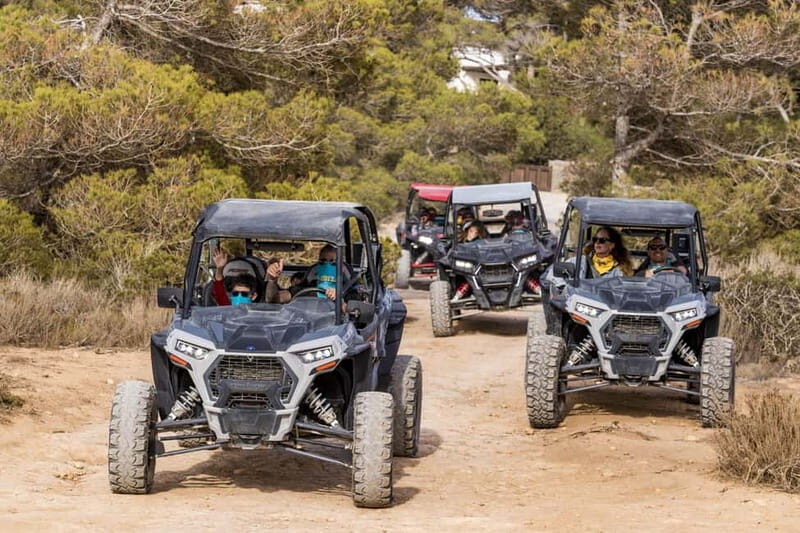 Ibiza: Guided Buggy Tour with Beach Stops - The first stop: Time and Space for quick, memorable photos