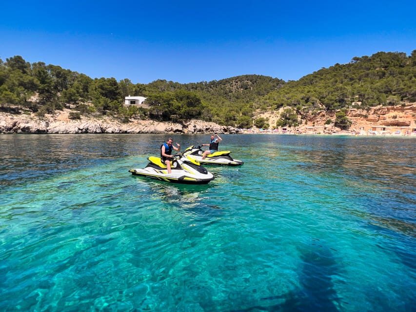 Ibiza Jet Ski Tour: San Antonio to Cala Salada - No License - 30 minutes on the water: the pace you should expect