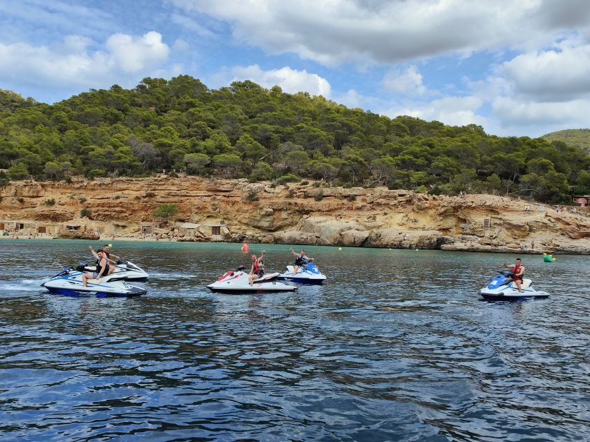 Ibiza Jet Ski Tour: San Antonio to Cala Salada - No License - What to bring in Ibiza heat: simple essentials that matter
