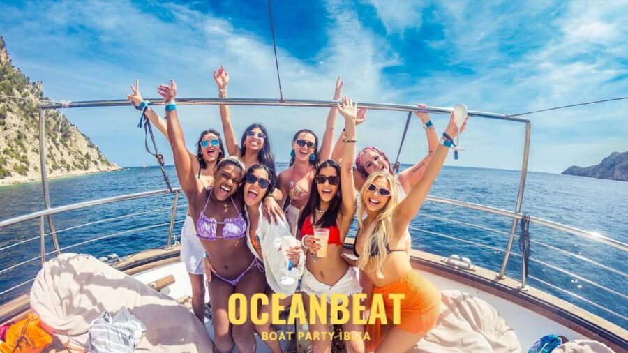 Ibiza: Ocean Club Boat Party with Premium Drinks, Food, & DJ - Oceanbeat Ibiza Boat Party: the real vibe you’re buying