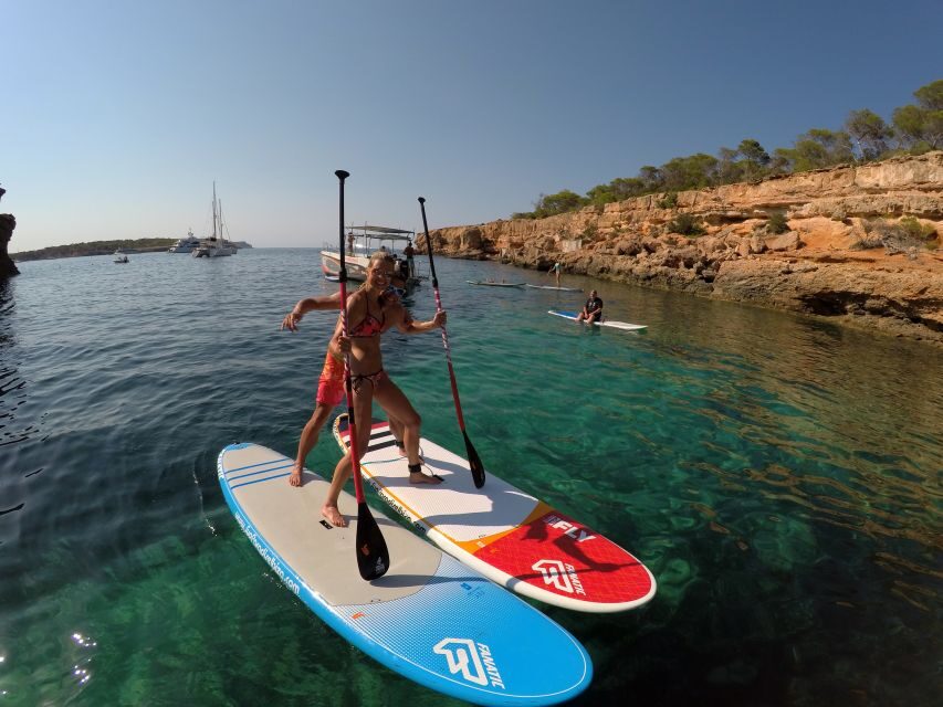 Ibiza: Paddlesurf and Snorkeling Boat Trip - Your beginner SUP course and the first “wow” water moments