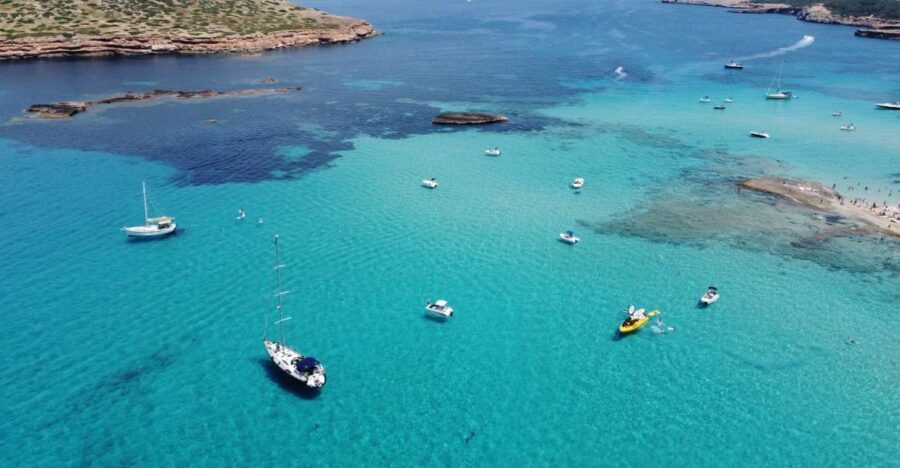 Ibiza: Private Beach and Cave Speedboat Tour - Snorkeling breaks in crystal-clear water (and why the included gear matters)