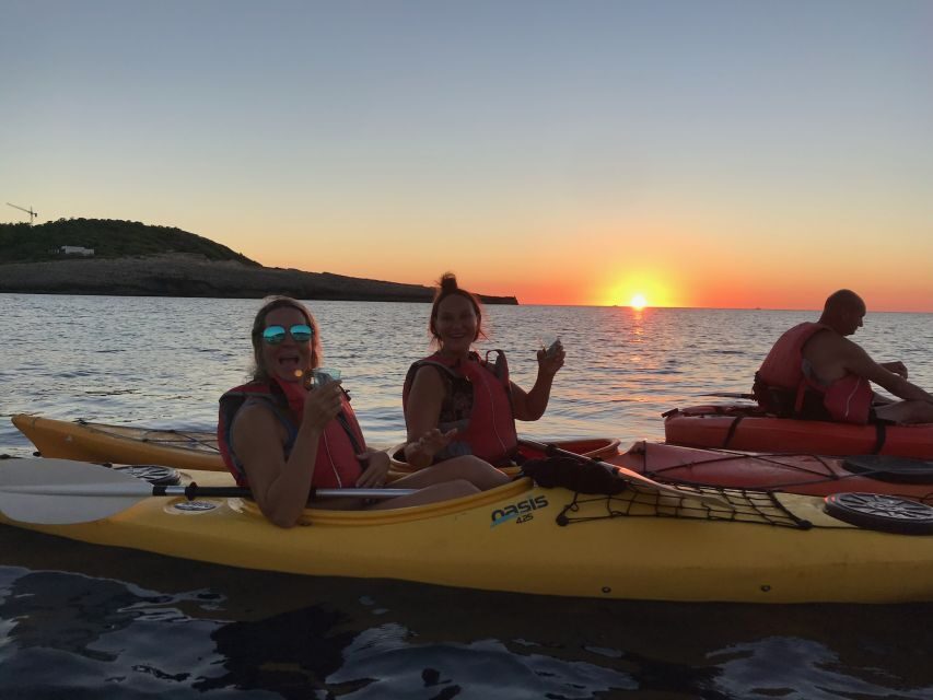 Ibiza: Sea Kayaking at Sunset and Sea Caves Tour - Es Portitxol and Punta de sa Torre: Northern Ibiza From the Water