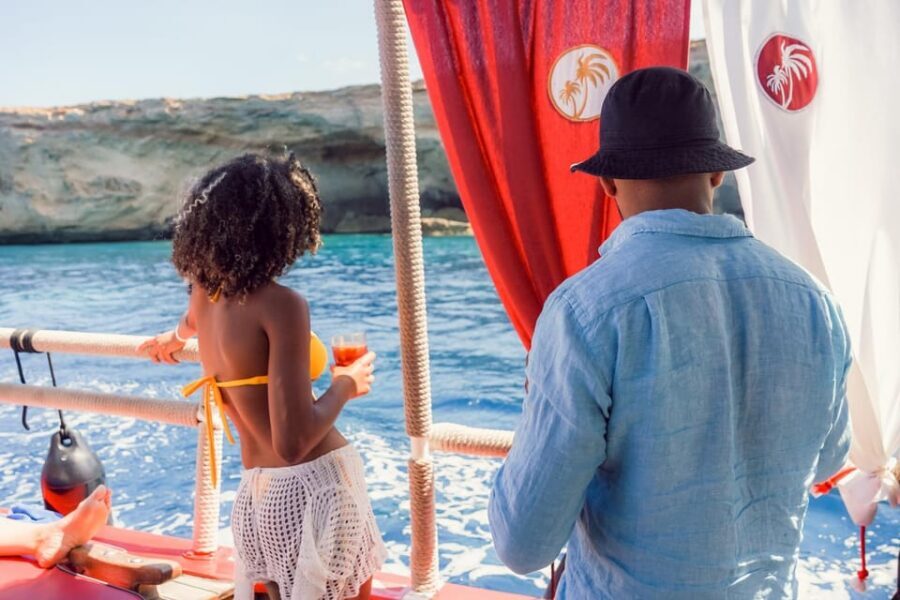Ibiza: Secret Coves Guided Boat Tour with Open Bar and Tapas - Food, music, and the open bar that actually changes the vibe