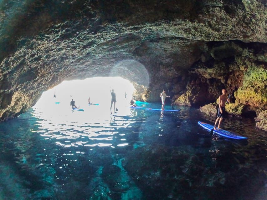 Ibiza: Stand-Up Paddle Boarding Trip to Secret Caves - Two Hours of Guided Paddle: Coves, Calas, and Cave Approaches