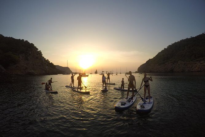 Ibiza Stand Up Paddle Surf Sunset Tour - How the coastline route changes with wind and sea