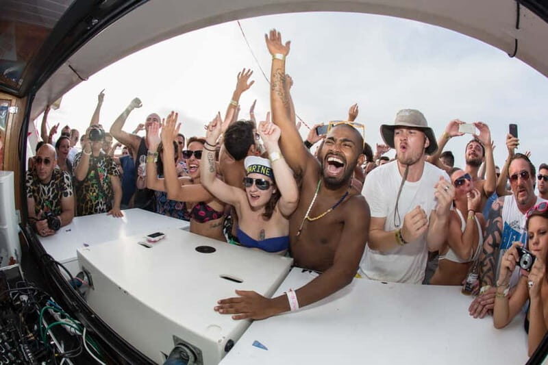 Ibiza: Sunset Boat Party Cruise with DJs with 2 Clubs - Drinks and money: included sangria, bar prices, and the “value math” that matters