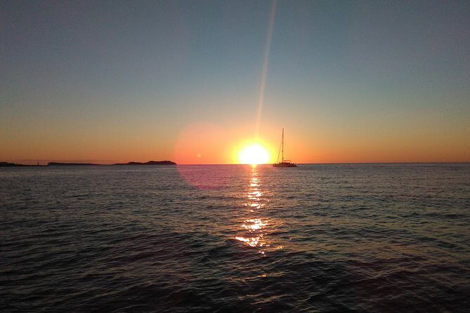 Ibiza Sunset Snorkeling Beach and Cave Tour - San Antonio Bay: The Cave Stop Plus SUP and Snorkel Time