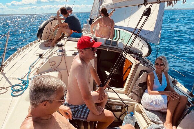 Ibiza to Formentera & Espalmador Sailing with a Small Group - Playa de Ses Illetes: panoramic views plus the lunch you pack