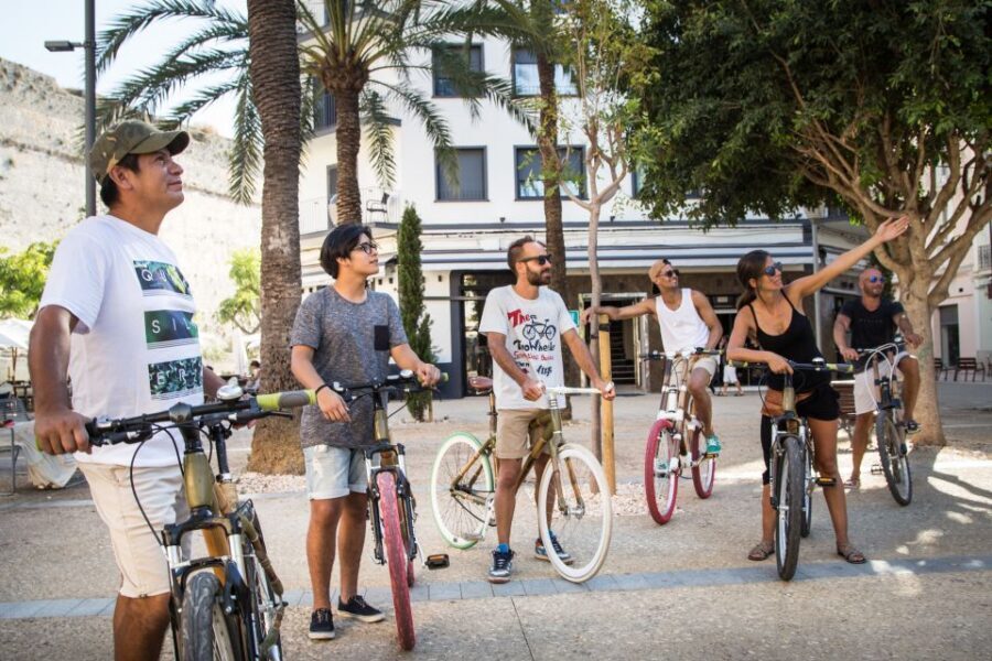 Ibiza Town Private Guided Sightseeing Tour by Bike - Inside the city walls: Parc de la Pau, Puig des Molins, and the big gates