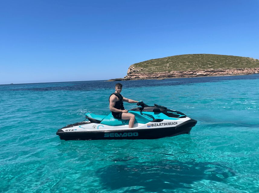 JET SKI TOUR to Atlantis From Sant Antony - IBIZA - Where you start in Ibiza: pickup stops and the meeting hut
