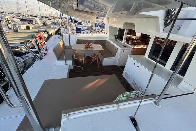 Private Catamaran Excursion through Formentera - Stop 2: S’Espalmador, a boat-only nature stop (2 hours)
