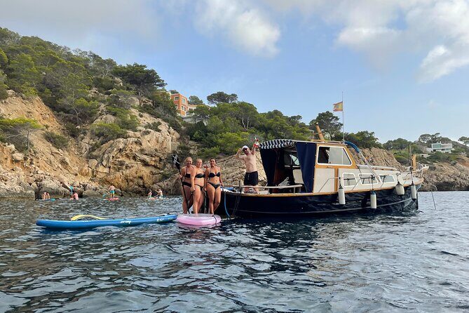 Private Mediterranean classic boat with Paddle boards+Snorkelling - What You’re Really Buying on a Ibiza Boat Day