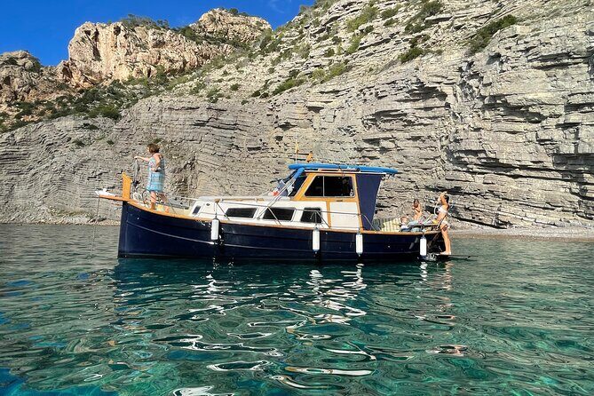 Private Mediterranean classic boat with Paddle boards+Snorkelling - Price and Value at $828.05 Per Person