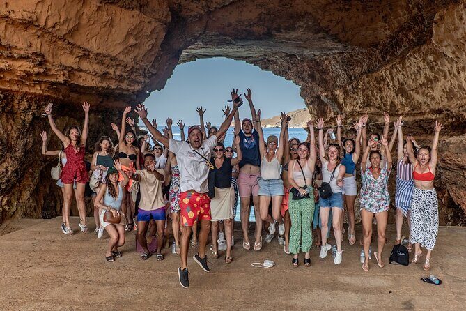 PRIVATE Safari Beach Tour Ibiza - Cala Conta: Mojitos, Caves, and a Classic Sea-View Factor