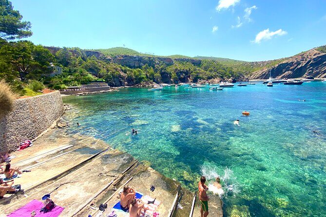 PRIVATE Safari Beach Tour Ibiza - Sa Caleta: Fishermen Huts, a Quiet Bay, and Snorkel-Friendly Water