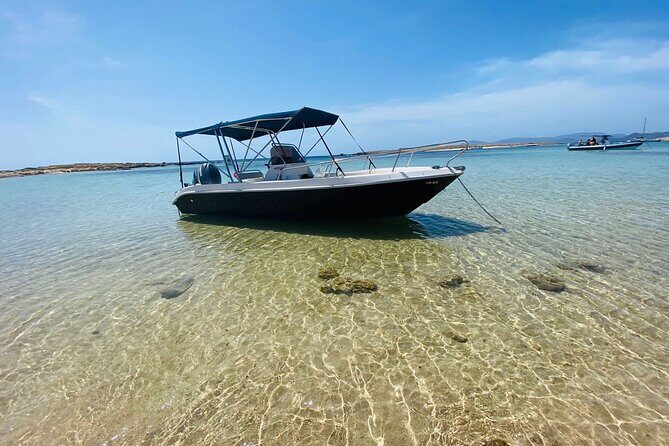Private Tour along the Coast of Sant Antoni de Portmany - Cala Comte: anchor time for white sand and snorkel curiosity