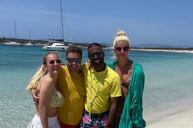 Sailing Catamaran Trip to Formentera from Ibiza - Stop 4: A Narrow Beach Stop in North Formentera