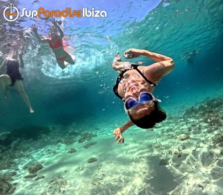 SANT ANTONI: ALL INCLUDED PADDLE SURF&SNORKEL TOUR BOAT - Food, drinks, and a photo report you’ll want to keep