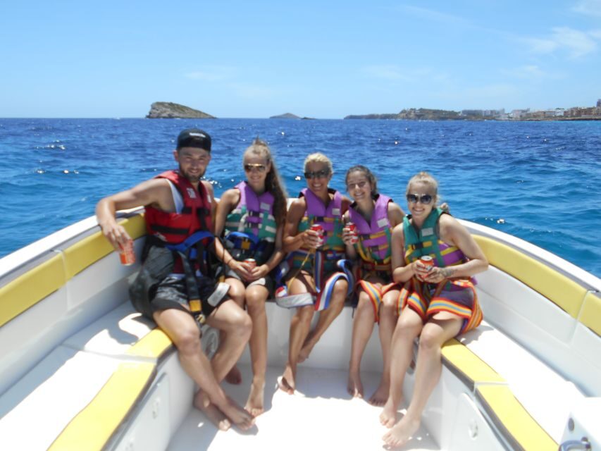 Santa Eulària des Riu: Parasailing Boat Cruise with Drinks - Getting to Pantalán D-60 and Ski Pepe’s meeting spot