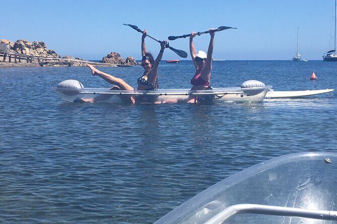 Snorkeling-out : Transparent Kayak or SUP Tour - Pou d’es Lleo bay: where the story and the seabed meet