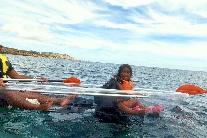 Snorkeling-out : Transparent Kayak or SUP Tour - Stop at Pou d’es Lleo: the 15-meter “Snorkeling Out” lens experience