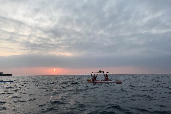 Sunset Kayaking Ibiza, Spain - The Sunset Moment: Toasting Over a Horizon That Moves