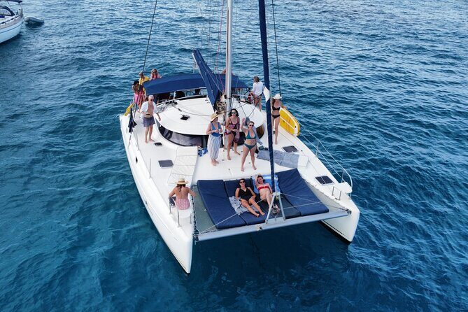 Unforgettable experience in Catamaran Ibiza and Formentera! - Stop 4: Cala d’Hort, Where Snorkel and Lunch Choices Meet